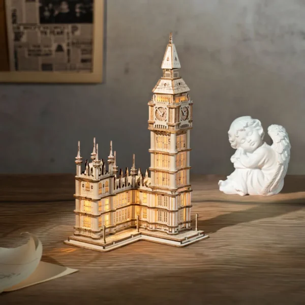 DIY miniatyyri Big Ben, Robotime - Image 6