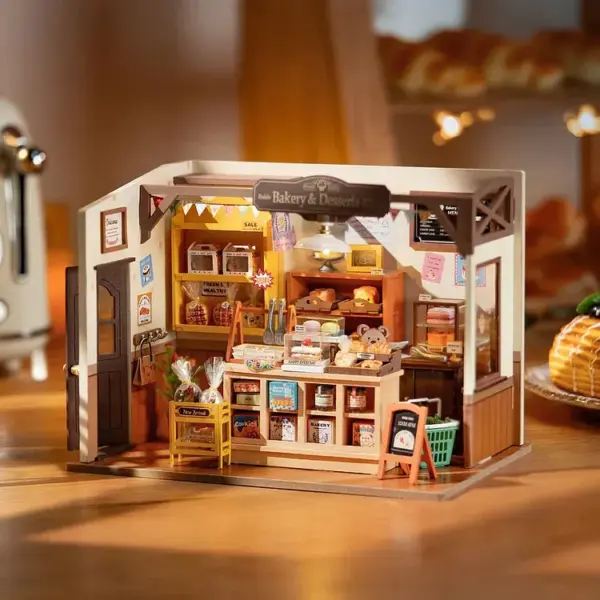 DIY miniatyyri Leipomo - Becka's baking House, Robotime - Image 2