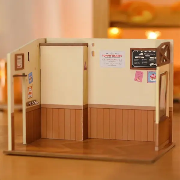 DIY miniatyyri Leipomo - Becka's baking House, Robotime - Image 3