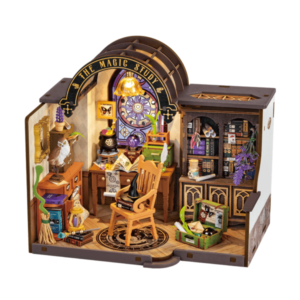 DIY miniatyyri Magic Study, Robotime