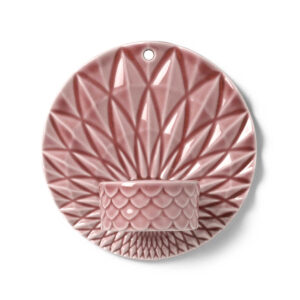 Seinälampetti lämpökynttilälle Dusty Rose, Dottir Nordic Design - Pipanella