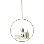 Bambi ripustettava kynttilänjalka, Dottir nordic Design - Winter Stories on lisätty toivelistallesi