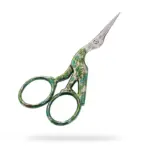 Pienet Kurkisakset Vihreä 9 cm - Stork embroidery scissors on lisätty toivelistallesi