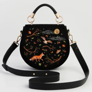 Käsilaukku Kettu ja Pöllö - Fox and Owl, Fable England