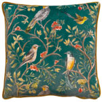 Tyynynpäällinen Orient Chinoserie sinivihreä 43 x 43 cm on lisätty toivelistallesi